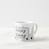 Specialiteit voor honing Bunny Cute Mok personalis (Voorkant rechts)