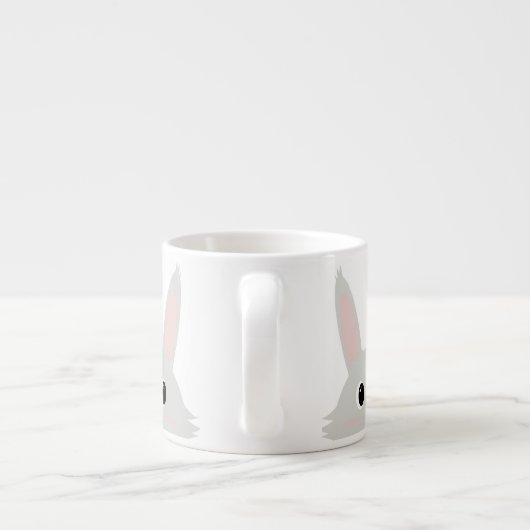 Specialiteit voor honing Bunny Cute Mok personalis (Achterkant)