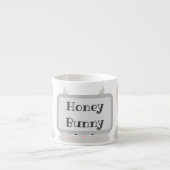 Specialiteit voor honing Bunny Cute Mok personalis (Voorkant)