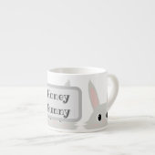 Specialiteit voor honing Bunny Cute Mok personalis (Voorkant rechts)