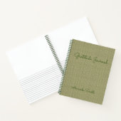 Specialized Gratitude Journal, Green Notitieboek (Binnen)