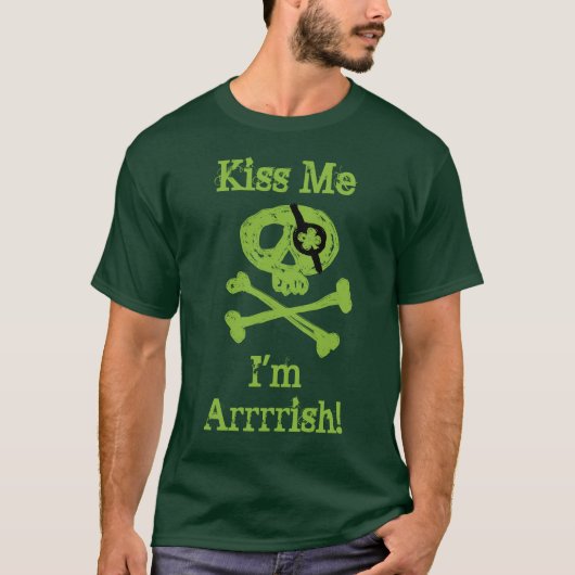 Specialized Green St. Patty's Pirate T-Shirt (Voorkant)