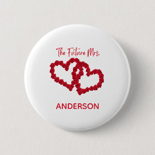 Specialized The Future Mrs Verloving Gift Rozen Ronde Button 5,7 Cm
