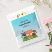 Specialized Woodland Creatures Baby shower Bag Bedankzakje (Gezegeld)