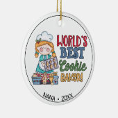 Specialized World's Best Cookie Baker Keramisch Ornament (Rechts)