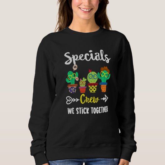 Specials Crew School Cactus Team Specials Leraar Trui (Voorkant)