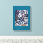 Specials van Splendid Tekka Center Canvas Afdruk (Insitu (Houten vloer))