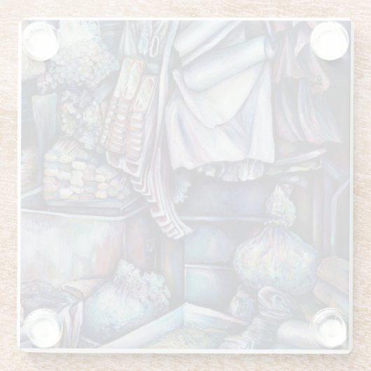 Specials van Splendid Tekka Center Glazen Onderzetter (Achterkant)