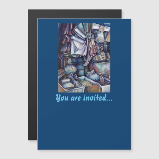 Specials van Splendid Tekka Center Magnetische Uitnodiging (Voorkant / Achterkant)