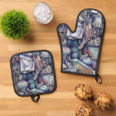 Specials van Splendid Tekka Center Ovenwant & Pannenlap Set (Top down)