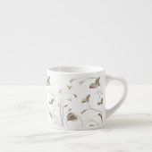 Specialty Espresso Mok | Minimaal botanisch ontwer (Rechts)