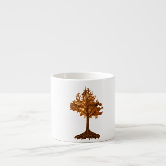 Specialty Espresso Mok - Tree of Life Design (Voorkant)