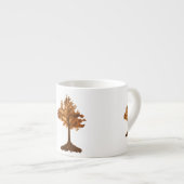 Specialty Espresso Mok - Tree of Life Design (Voorkant rechts)