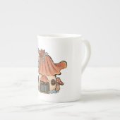 Specialty Mok, Bone China, Porselein Kop (Voorkant rechts)