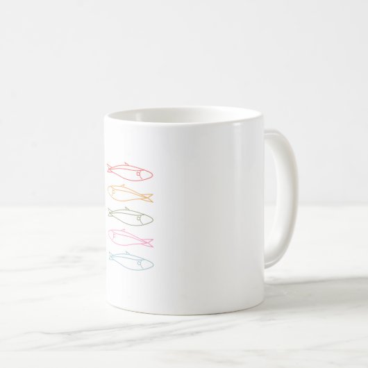 Specialty Mok logo sardines voor koffie (Voorkant rechts)