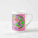 Specialty Mug Porselein Kop<br><div class="desc">Multicoloured Pin design for Specialty Mug</div>