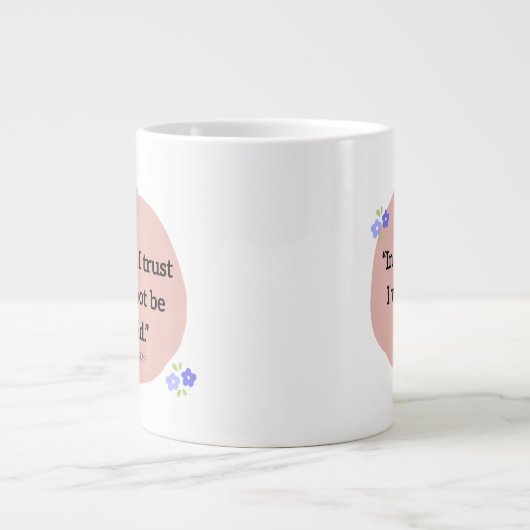 Specialty Mug with Bible verse Grote Koffiekop (Voorkant)