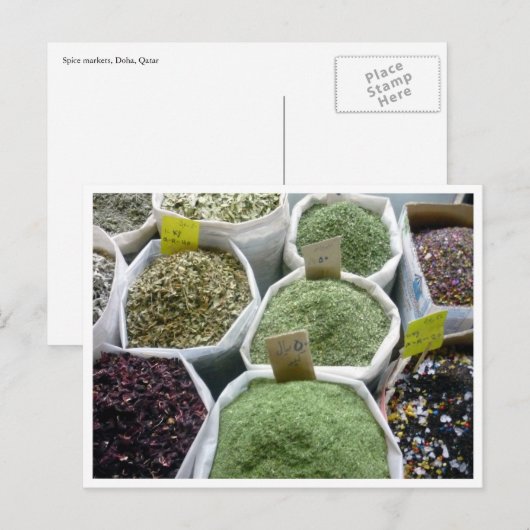 specices doha briefkaart (Voorkant / Achterkant)