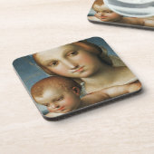 Specificatie van<Virgin and Child>Attributen aan R Drankjes Onderzetter (Linkerzijde)