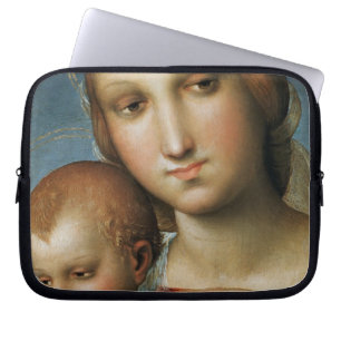 Specificatie van<Virgin and Child>Attributen aan R Laptop Sleeve