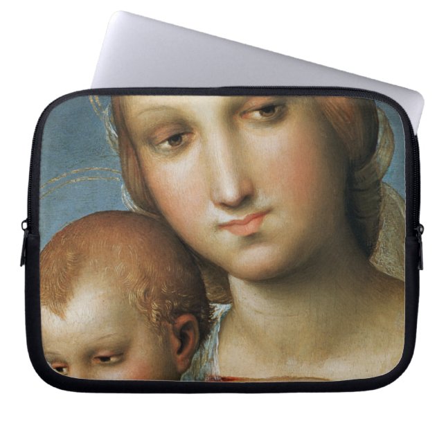 Specificatie van<Virgin and Child>Attributen aan R Laptop Sleeve (Voorkant)