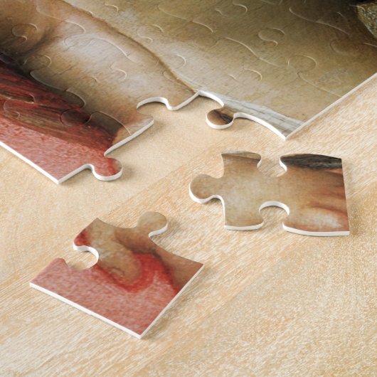 Specificatie van<Virgin and Child>Attributen aan R Legpuzzel (Zijkant)