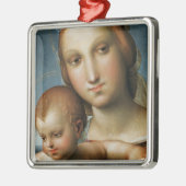 Specificatie van<Virgin and Child>Attributen aan R Metalen Ornament (Links)