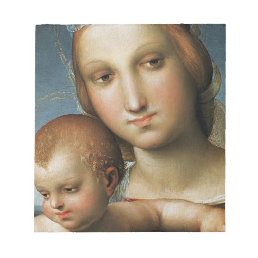 Specificatie van<Virgin and Child>Attributen aan R Notitieblok (Voorkant)