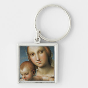 Specificatie van<Virgin and Child>Attributen aan R Sleutelhanger