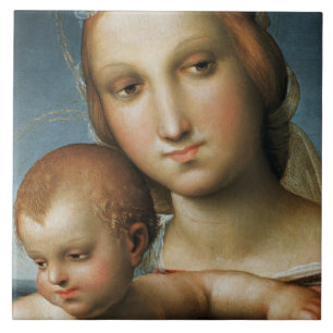 Specificatie van<Virgin and Child>Attributen aan R Tegeltje