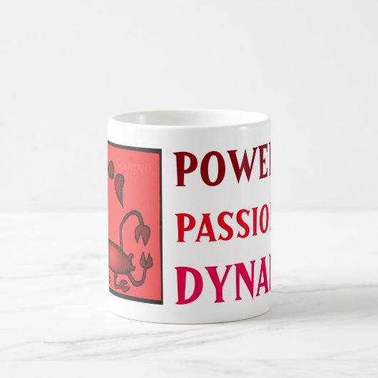  Specificatie van Zodiac-tekens Scorpio-Mok Koffiemok (Center)