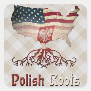 Specificaties Amerikaanse pootaardappelen Vierkante Sticker