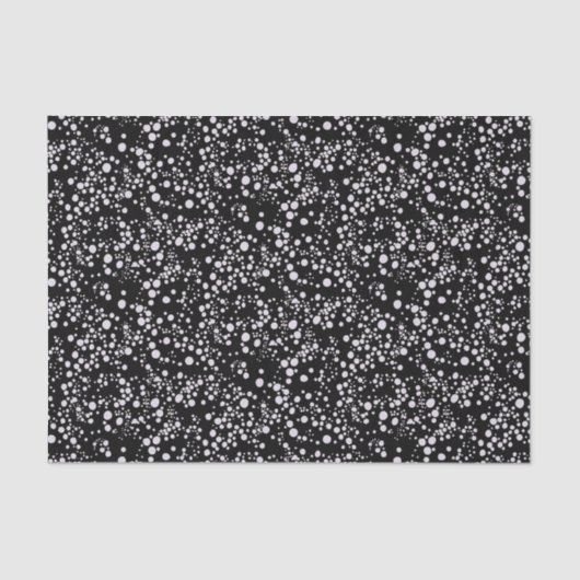 Specificaties op zwart papier (Voorkant)