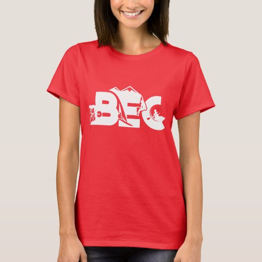 Specifiek Casual T-shirt voor vrouwen BEC (Voorkant)