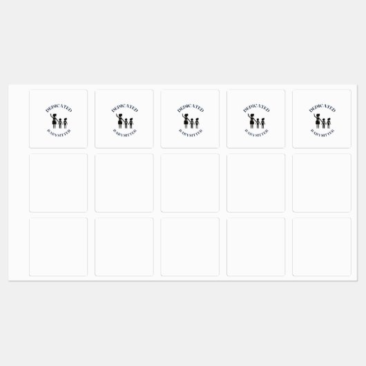 SPECIFIEKE BABYSITTER LABELS (Vel)