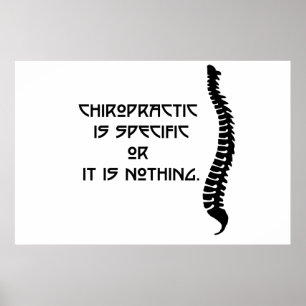 Specifieke Chiropraktijkafdrukken van Posters. Vee Poster