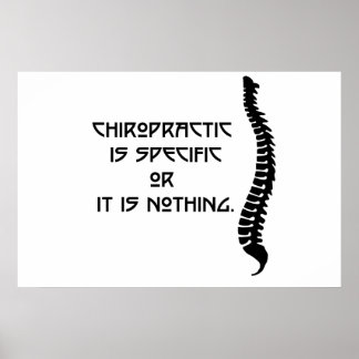 Specifieke Chiropraktijkafdrukken van Posters. Vee Poster