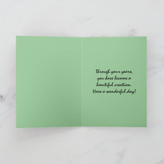 Specifieke de Familie van de Verjaardag van de Kaart (Binnen)