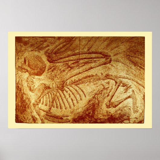 Specimen #2: Sphinx Fossil Poster (Voorkant)