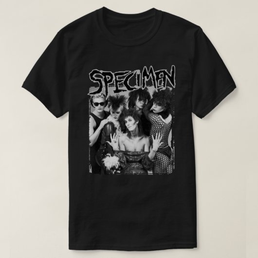 SPECIMEN BAND GROUP MUSIC  Essential T-Shirt Copy (Design voorkant)