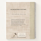 Specimen Press Vol. 4: Sea Kelp Archival Journal Notitieboek (Achterkant)