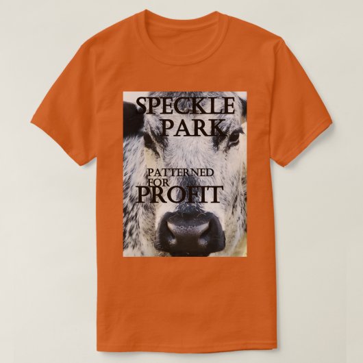 SPECKLE PARKATTLE PATTERNNED VOOR WINST PRO T-SHIRT (Design voorkant)
