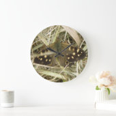 Speckled Wood Butterfly Wall Clock Grote Klok (Huis)