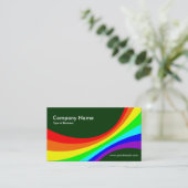 Specrum Curve II - Donkergroen 003300 Visitekaartje (Staand voorkant)