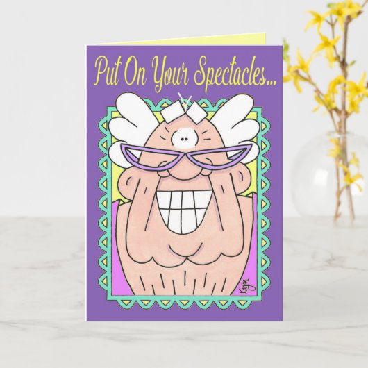 SPECTACELS VADERDAG KAART (Gele Bloem)