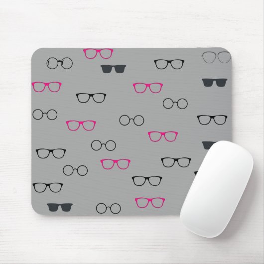 Spectacle design mousepad muismat (Met muis)