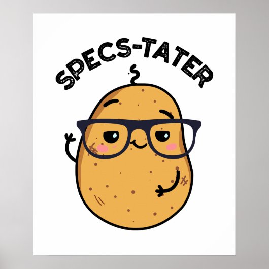 Spectacle Pun voor spectaculaire specs Poster (Voorkant)