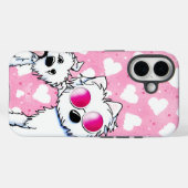 Spectacled Sweet Heart Westies Case-Mate iPhone Case (Achterkant (horizontaal))