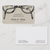 Spectacles brillen spikkelen visitekaartje (Voorkant / Achterkant)