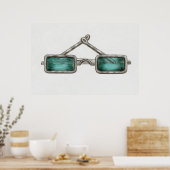 Spectacles met groene lenzen (1936) poster (Keuken)